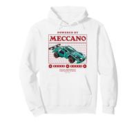 Powered by Meccano Modèle 2 en 1 Supercar Retro Illustration Sweat à Capuche