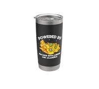 Powered by Nachos au fromage et aux jalapeños Gobelet isotherme en acier inoxydable double paroi
