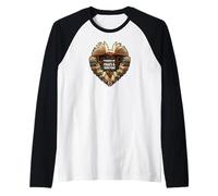 Powered by Pages & Quietude Book Lover Reading Heart Manche Raglan