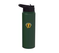 Powered By Pancakes - Amusant et minimaliste amateur de crêpes Stainless Steel Insulated Water Bottle