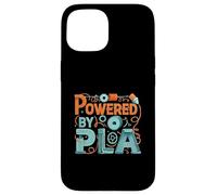 Powered by PLA 3D Printer Filament Maker Enthusiast Coque pour iPhone 15