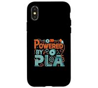 Powered by PLA 3D Printer Filament Maker Enthusiast Coque pour iPhone X/XS