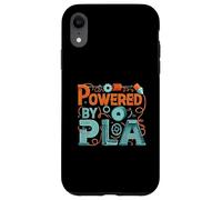 Powered by PLA 3D Printer Filament Maker Enthusiast Coque pour iPhone XR