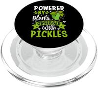 Powered by Plants Obsessed with Pickles PopSockets PopGrip pour MagSafe
