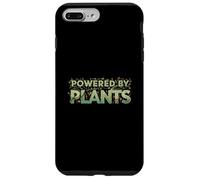 Powered by Plants Vegan Lifestyle Botanical Design Coque pour iPhone 7 Plus/8 Plus