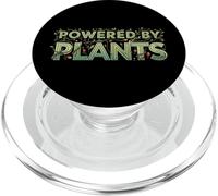 Powered by Plants Vegan Lifestyle Botanical Design PopSockets PopGrip pour MagSafe