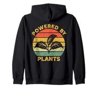 Powered by Plants Végétarien Végétarien à Base de Plantes Sweat à Capuche