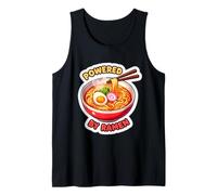 Powered by Ramen Funny Japanese Noodles Lover Citation Fan Débardeur