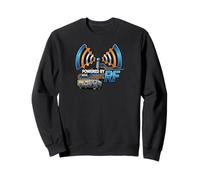 Powered by RF Radio Communication Signal Tech Sweatshirt