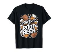 Powered by Root Beer Mug Lovers T-Shirt