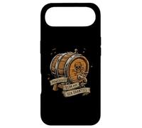 Powered by Rum & Sea Shanties Pirate Skull Design Coque pour iPhone Air
