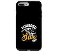 Powered by Saxophone Player Marching Band Musicien Coque pour iPhone 7 Plus/8 Plus