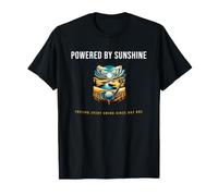 Powered by Sunshine Conception drôle de Golfeur d'humour de T-Shirt