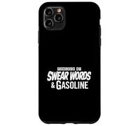 Powered by Swear Words Essence Car Mechanic Humour Coque pour iPhone 11 Pro Max