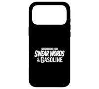 Powered by Swear Words Essence Car Mechanic Humour Coque pour iPhone 17 Pro Max
