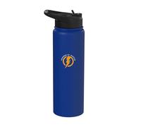 Powered By Waffles - Amusant et minimaliste amateur de gaufres Stainless Steel Insulated Water Bottle