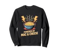 Powered par Mac and Cheese Food Sweatshirt