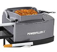 Powerfiller 3 avec Entonnoir XXL | Tubeuse électrique | Machine à Tuber Cigarettes avec Entonnoir | Machine électrique Automatique à Cigarettes Haut de Gamme (Plusieurs Couleurs : Titane)
