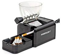 Powerfiller 4 avec Entonnoir XXL | Tubeuse électrique | Machine à tuber cigarettes avec entonnoir | Machine électrique automatique à cigarettes haut de gamme (Plusieurs couleurs : Noir)
