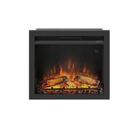 Powerflame cheminé électrique encastrable + kit d'installation - Puissance de chauffe 1500W