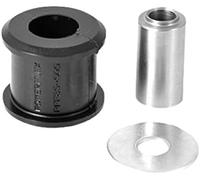 Powerflex Support moteur Arrière Support métal-caoutchouc Compatible avec VW Golf 5 3/5 portes 1K1 PFF85-505BLK
