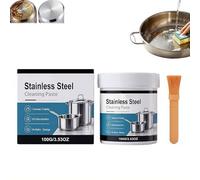 Powerful Burnt Residue Remover Paste for Cookware,100g Pot Black Cleaning Film for Pot Bottom,Stainless Steel Scratch Remover,All Purpose PotCleaner For Bottom of Pans,Surface-Friendly&Scratch-Free