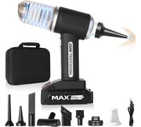 Powerful Car Vacuum Cleaner, 12000pa Handheld Cordless Vacuum Cleaner, 4 In 1 Usb Rechargeable Mini Vortex, Car Blower Vacuum Cleaner For Car, Home Cleaning