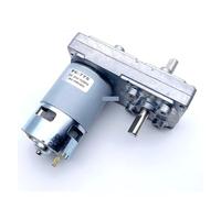 Powerful FC-755/775 Dual Shaft Reducer Gear electronic starter DC 3V-30V Gearbox Torque electronic starter Rated 6V12V24V 2.3RPM-750RPM NWPNLXEA(31rpm)