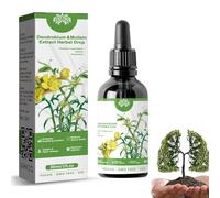 Powerful Lung Cleanse,Essence Lung Anti-Ronflement,Gouttes d'Extrait de Molène,Spray à Base de Plantes de Purification,Nettoyage et Protection Respiratoire,30ml