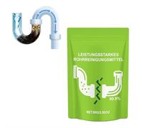 Powerful Pipe Dredging Agent,Sink and Drain Cleaner Powder,80g Pipe Unclogger Powder,Multi-Functional PipeUnclogging For Kitchen Toilet Bathroom,Unclogging Solution for Pipes,Toilets & Showers