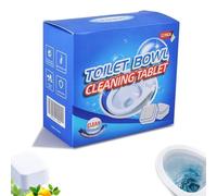 Powerful Toilet Bowl Cleaner Tablets, Toilet Descaler Tablets 12 Tablets, Strong Toilet Limescale Remover, Toilet Freshener, Active Toilet Bowl Cleaning Sheet, Toilet Cleaner for Stains(1box)