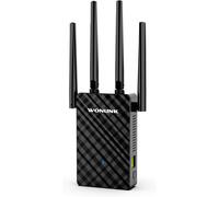 Powerful WiFi Repeater NE3503B 1200Mbps Dual Band 5GHz & 2.4GHz Powerful WiFi Amplifier, WiFi Repeater Compatible with Internet Boxes, WiFi Extender Coverage up to 120¿