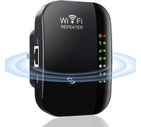 Powerful WiFi Repeater New WiFi Amplifier Signal Booster 300Mbit/s 2.4GHz Supports AP Repeater Mode with WPS Function WiFi Repeater WiFi Booster with LAN/WAN RJ45 Ports