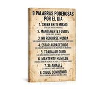 Powerful Words Poster Spanish Encouragement Art