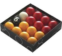 PowerGlide - Boules de billard RD2052 (Taille unique) (Rouge/Jaune)