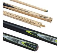 PowerGlide Eclipse Queue de Billard Unisexe, Noir, Vert, Gris, Marron, Full Size 57"