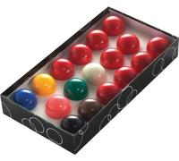 PowerGlide - Paquet de 22 boules de snooker RD2051 (5,5 cm) (Rouge/Multicolore)