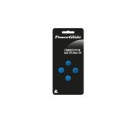 Powerglide Queue de Billard en Cuir Standard Bleu 9 mm 4 Pointes