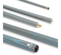 PowerGlide Queue de Billard, Gris, Pleine Taille 142 cm