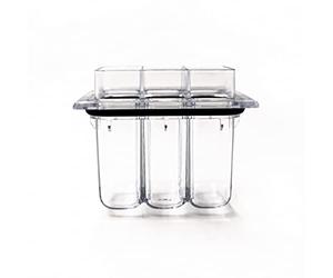 POWERHAUS24 Cuvette de rechange pour PoolLAB 2.0, cuvette en 3 parties, pièce de rechange, remplacement facile, accessoires PoolLAB d'origine, qualité de marque
