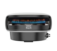 POWERHAUS24 Everdure KILN four à pizza innovant et compact pour pizza italienne ou tartes flambées, pierre à pizza rotative, 2 brûleurs (forme en U et booster), prêt à démarrer en 15 minutes, couleur