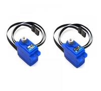 PowerHD TR4 7.4V 2.6KG, servo à Engrenages métalliques étanche, Compatible avec Les pièces de modèles de véhicules RC(2PCS)