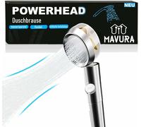 POWERHEAD Premium Pomme de douche Douche à main économisant l'eau L'original