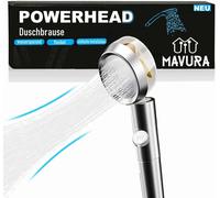 POWERHEAD Premium Pomme de douche Douche à main économisant l'eau L'original