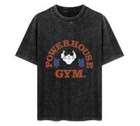 Powerhouse Gym Logo Men's T-Shirt Unisex White Tee Clothing 3XL