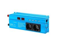 POWERinvert Convertisseur Puissance 3000 W DC 12 V vers AC 220 V 230 V Affichage LED 4 Ports USB Prise Universelle UE Onde Sinusoïdale(EU 60Hz)