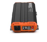 POWERinvert Convertisseur Puissance 7000 W 12 V 24 V vers 220 V 50 Hz avec Écran LCD Transformateur Tension Télécommande Onduleur Sinusoïdal Pur(12V,2000W-50Hz)