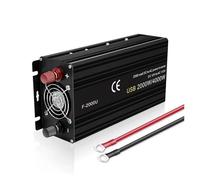 POWERinvert Onduleur 4000 W Puissance Maximale 2000 W Continue Convertisseur DC 12 V/24 V AC 110 V/220 V Affichage LED Intelligent(DC12V,AC220V Universal)