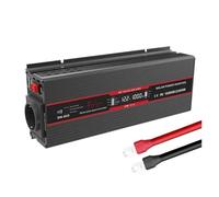 POWERinvert Onduleur Portable pour Voiture Onduleur À Onde Sinusoïdale Efficacité Conversion 90% DC12 V vers AC220 V Puissance Continue 1000 W 1800 W(DNB-12V1000W)