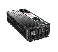 POWERinvert Onduleur Solaire À Onde Sinusoïdale 2000 W 12 V 24 V 48 V CC vers 110 V 220 V CA Écran LCD(24V,110-120V,Universal)